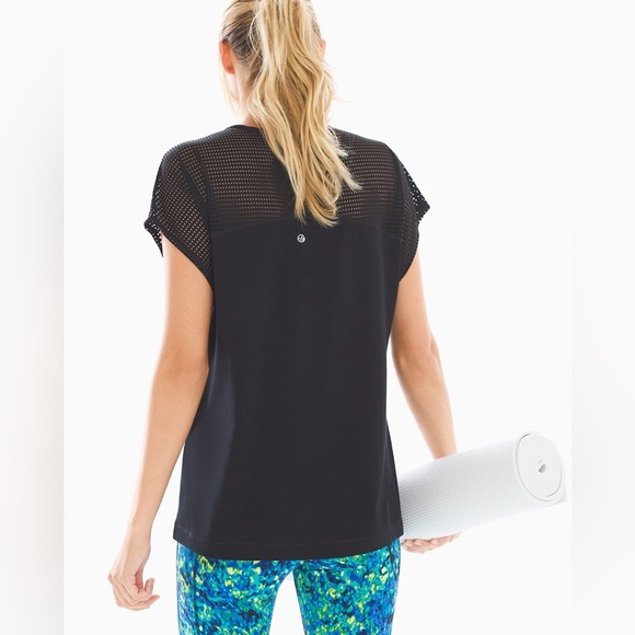 SOMA Sport Tee With Mesh Insert SHIRT - Picture 2 of 6